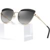 Black Frame Gradient Grey Lens