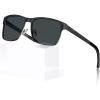 A: Matte Black Frame Gray Lens