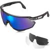 C03 ( Grey Polarized Lens  Blue Mirror  Clear Lens)