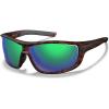 5. Green Mirrored Tortoise Frame
