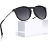 2. Grey Gradient Lenses Silver Temple