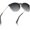 5. Two-tones Frame Grey Gradient Lens