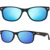 Black Frame Blue Lens