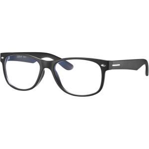 CARFIA Blue Light Blocking Glasses for Men & Women – Computer Gaming | Anti Headache Glasses, Square Nerd Eyeglasses(A: Black Frame)