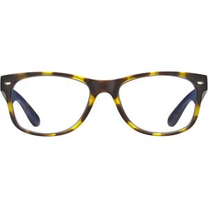 CARFIA Square Blue Light Blocking Glasses – Anti-Fatigue Computer Gaming Glasses Prevent Headaches Eyeglasses(Matte Tortoise Frame)
