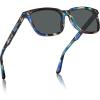 5 - Blue Tortoise Frame Grey Lens