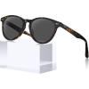 1. Tortoise Frame Grey Lens