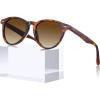 2. Tortoise Frame Brown Gradation Lens