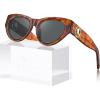 Tortoise Frame Grey Lenses