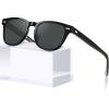 1. Black Frame Gray Lenses