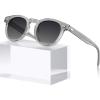 4. Transparent Grey Frame Gradient Grey Lens