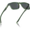 4. Clear Green Frame / Grey Lens