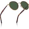 I: Tortoise Frame / Green Lens