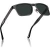 Matte Gun Frame Grey Lens