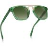A6.green Frame Gradient Green Lenses