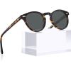 1. Tortoise Frame Grey Lens