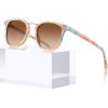 7. Orange Blue Frame Brown Gradient Lens