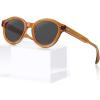2-2. Transparent Orange Frame Grey Lens